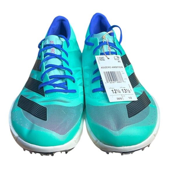 Adidas Adizero Ambition Pulse Mint Men’s Track Spikes Pro Prime Size 12.5 GV9068 main image 8